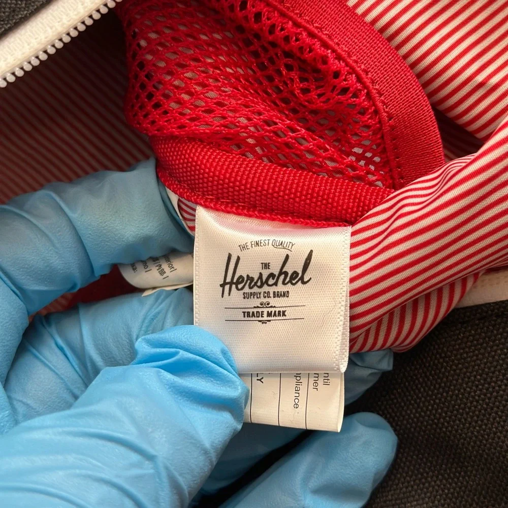herschel los angeles angels duffle bag